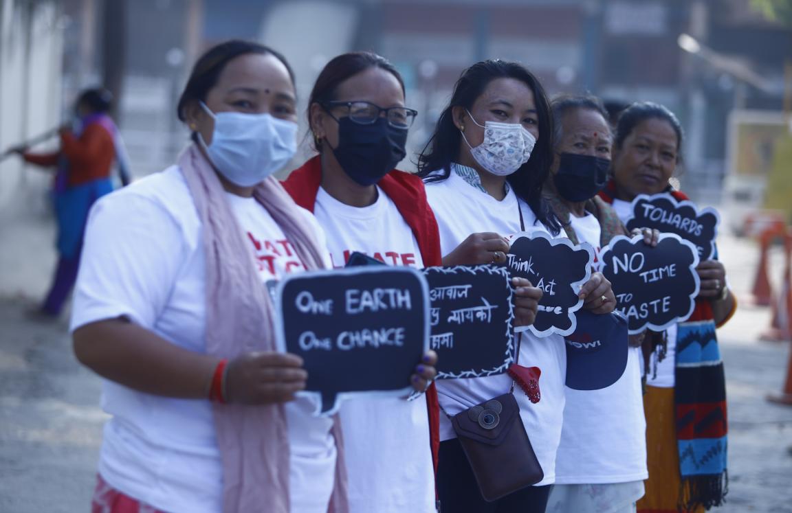 Harnessing women and young people's power to advance the agenda of gender and climate Justice through youth-led activism and response actions