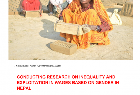 RESEARCH ON INEQUALITY AND EXPLOITATION IN WAGES BASED ON GENDER IN NEPAL