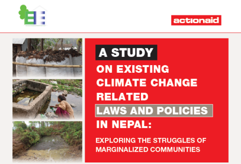 A study on Existing Climate Change Related Laws and Policies in Nepal 