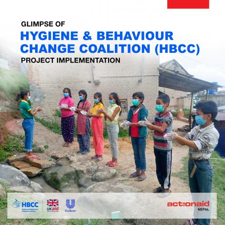 Glimpse of Hygiene and Behaviour Change Coalition (HBCC) Photobook 2021