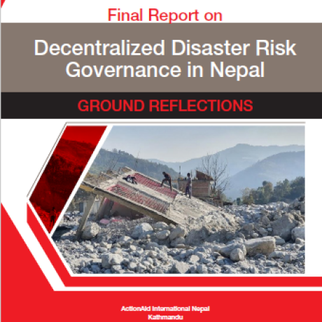 Decentralized Disaster Risk Governance in Nepal