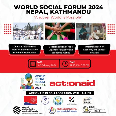 Join ActionAid at the World Social Forum 2024 for a Transformative Experience!