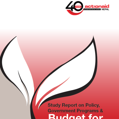 Study Report on Policy, Government Programs, and Budget for Agroecology Promotion in Nepal