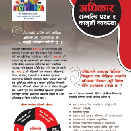 श्रम सम्बन्धि प्रश्न र कानुनी व्यवस्था